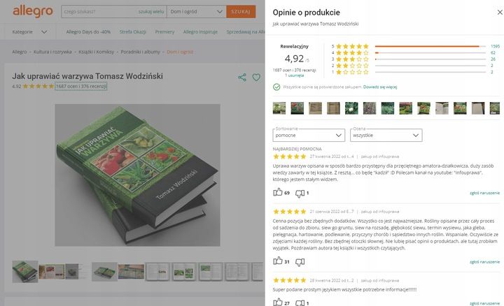 Książka infouprawa JAK UPRAWIAĆ WARZYWA + Kalendarz Warzywnika 2024 zdjęcie 13