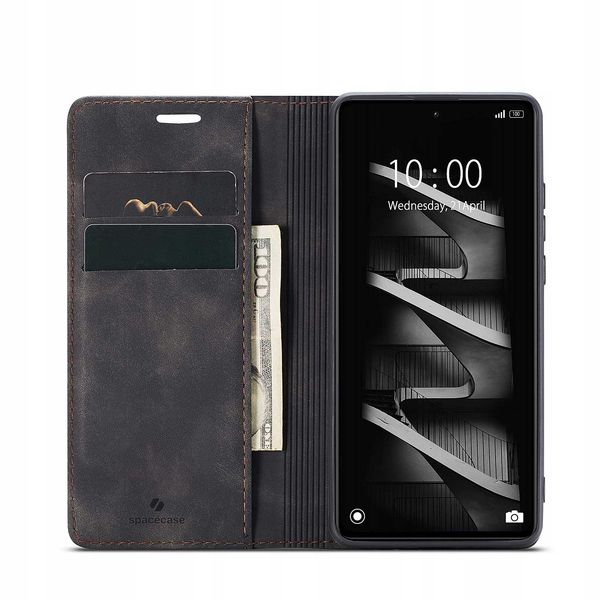 Spacecase Wallet Poco X5 Pro/Note 12 Pro Black zdjęcie 11