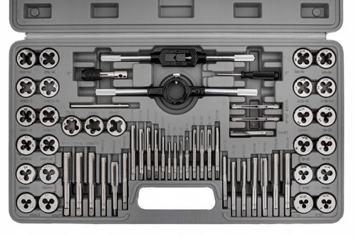 ZESTAW NARZYNKI GWINTOWNIKI KALIBROWNIKI 60el na Arena.pl