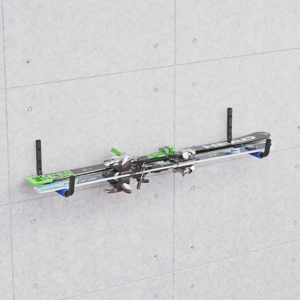 UCHWYT ŚCIENNY NA NARTY DESKĘ DRABINĘ ROWER DREWNO zdjęcie 9