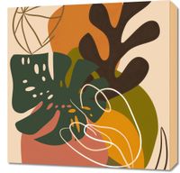 Obraz 60x60cm Leśna Kompozycja