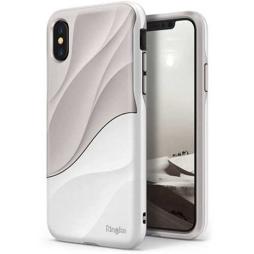 REARTH RINGKE WAVE Apple iPhone X - GRAY WHITE na Arena.pl