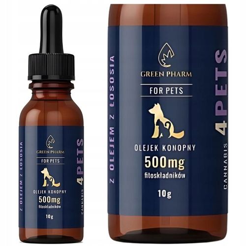 Green Pharm CERTYFIKOWANY Olejek CBD 5% dla psa na Arena.pl