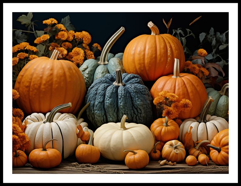 Plakat 80x60cm Jesienne Urodzaje zdjęcie 3