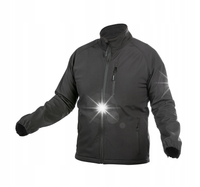 BIESE kurtka softshell czarna XL Hoegert Technik