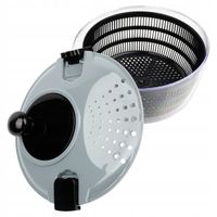 Duża WIRÓWKA SAŁATY warzyw owoców suszarka obrotowa pojemnik sitko cedzak