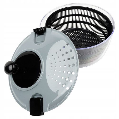 Duża WIRÓWKA SAŁATY warzyw owoców suszarka obrotowa pojemnik sitko cedzak na Arena.pl