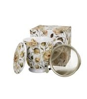 Kubek z Zaparzaczem 510 ml Kubek PORCELANOWY na Stopce do Kawy Herbaty