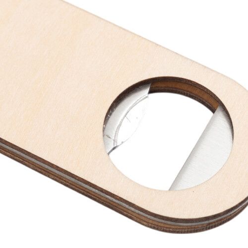 Otwieracz do butelek ze stali nierdzewnej i drewna do sublimacji na Arena.pl