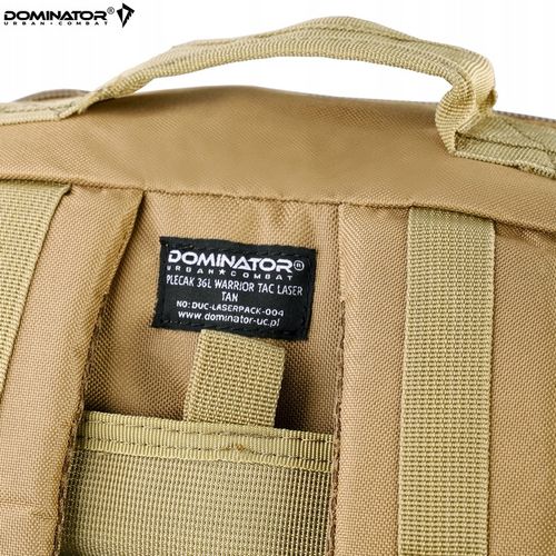 PLECAK WOJSKOWY TAKTYCZNY DOMINATOR WARRIOR LASER CUT MILITARNY 36L Tan na Arena.pl