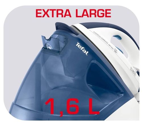 System do prasowania Tefal Express Compact GV7340 Biała/Niebieska na Arena.pl