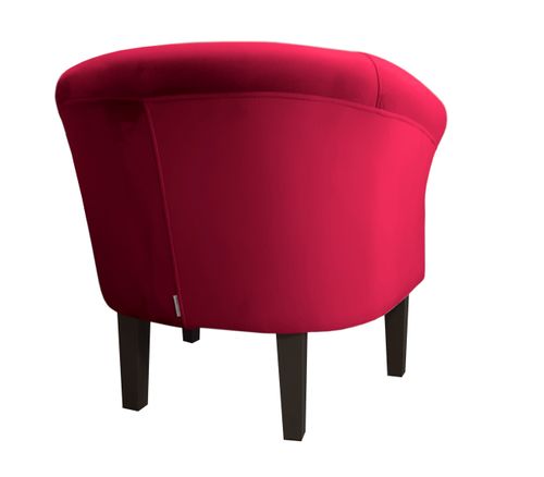 Fotel Milo nogi 20cm venge czerwony MG31 na Arena.pl