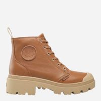 Trapery damskie skórzane Palladium Pallabase Leather 96905-252-M