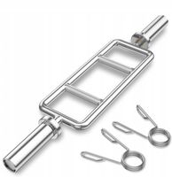 KRATOWNICA GRYF OLIMPIJSKI Do TRICEPSU 50mm 320kg LEVITY + Zaciski