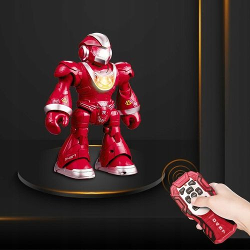 ROBOT PROGRAMOWANY INTERAKTYWNY DLA DZIECI CHODZI ŚPIEWA LED RC + PILOT na Arena.pl