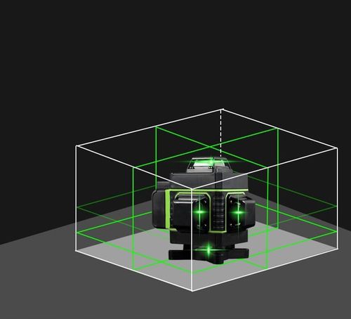 POZIOMNICA LASEROWA LASER KRZYŻOWY 4D 360 + STATYW 16 linii laserowych na Arena.pl