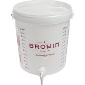 Pojemnik fermentacyjny 15 L z pokrywką i kranem