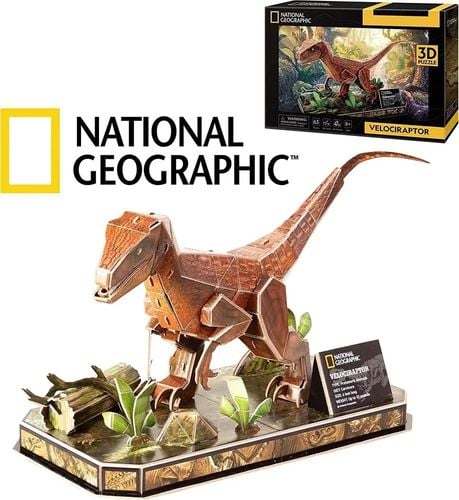 puzzle 3d national geographic welociraptor 0534 na Arena.pl