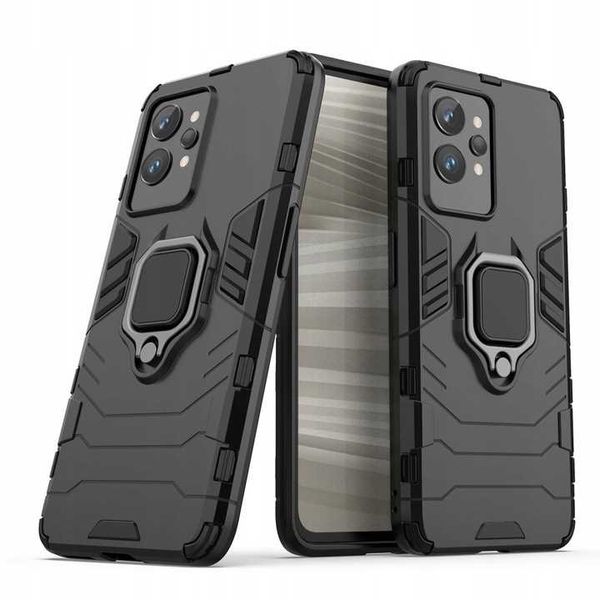 Spacecase X-Ring Realme Gt 2 Pro Czarny zdjęcie 2