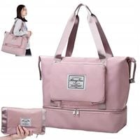 SKŁADANA TORBA PODRÓŻNA +KOMORA NA BUTY DUŻA TORBA