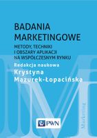 Badania marketingowe Mazurek-Łopacińska Krystyna