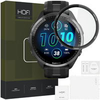 szkło hybrydowe hofi hybrid pro+ garmin forerunner 965 black