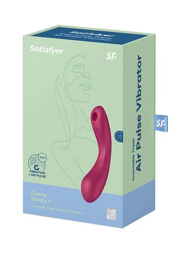 wibrator wielofunkcyjny curvy trinity 1 red satisfyer na Arena.pl