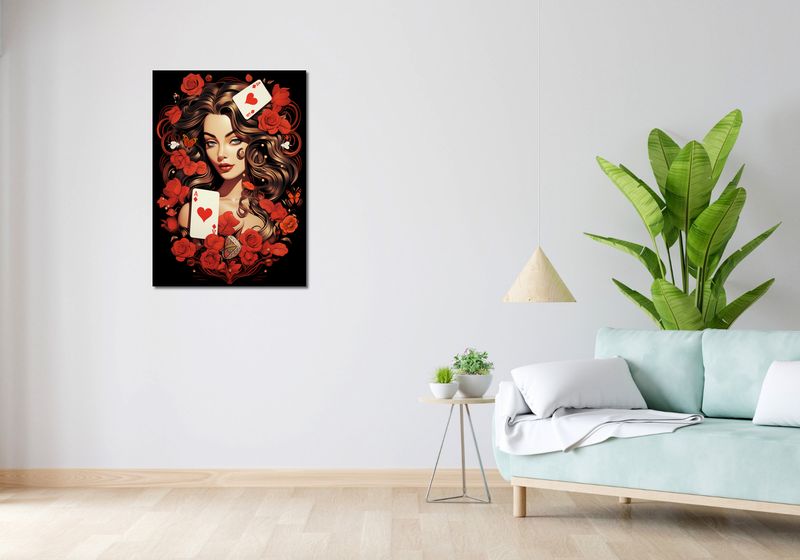Plakat 64x90cm Różany Hazard zdjęcie 4