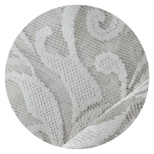 Firanka a'la panel Biały Homer szerokość 60 cm DomoweTekstylia | WN744H 061 na Arena.pl