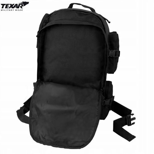 Plecak Turystyczny Taktyczny Wojskowy Duży GRIZZLY TEXAR 65L MOLLE CZARNY na Arena.pl