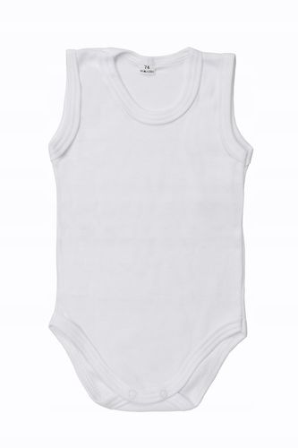 BODY RAMIĄCZKO na ramiączkach białe kolor 74 RAMKA na Arena.pl