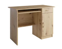 Biurko 1- Drzwiowe z Szufladą 1D1SZ 100 cm Dąb Artisan MOLA MX - 4 Kolory