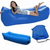 MATERAC DMUCHANY LAZY BAG AIR SOFA - MATERAC LEŻAK NA POWIETRZE ŁÓŻKO