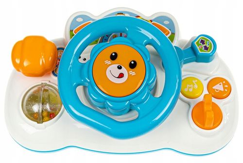 INTERAKTYWNA KIEROWNICA EDUKACYJNA DLA DZIECI KLAKSON DŹWIĘKI ŚWIATŁA na Arena.pl