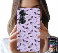 ETUI DO OPPO RENO11 F 5G - MODNE WZORY WIDŁY SERCA KOKARDKI KOKARDA