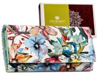 portfel damski skórzany ptn 72401-nb-0442 multi