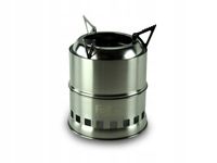 Kuchenka turystycza na paliwo stałe, stal.składana