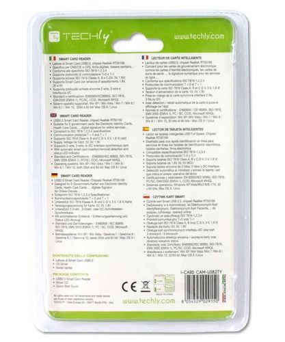 Czytnik Techly USB 2.0 Kart / Smart Card na Arena.pl