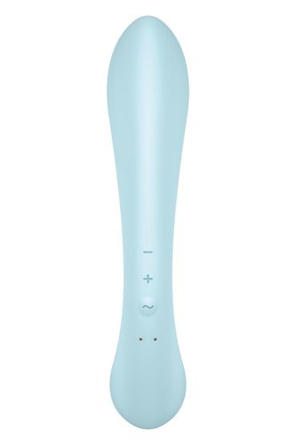wibrator króliczek satisfyer triple oh jasnoniebieski usb wodoodporny na Arena.pl