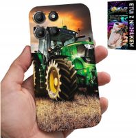 ETUI DO MOTOROLA MOTO G15 - TRAKTOR CIĄGNIK ROLNICZY FARMA + SZKŁO