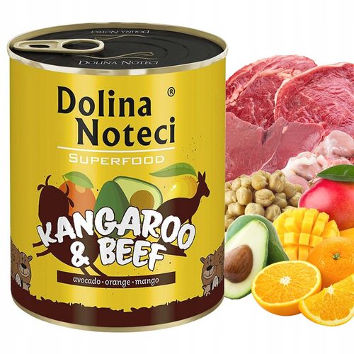 DOLINA NOTECI SUPERFOOD Karma mokra dla psa MIX Smaków 10 x 800g bezzbożowa na Arena.pl
