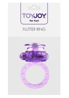 Żelowy Ring Na Penisa Motylek Z Wibracją Flutter Ring