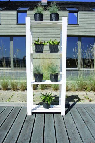 Doniczka okrągła RATOLLA DRLO165 z podstawką | Umbra, Kształt Okrągły, Wymiary 16.5x14 cm, Kolor Umbra, Prosperplast na Arena.pl