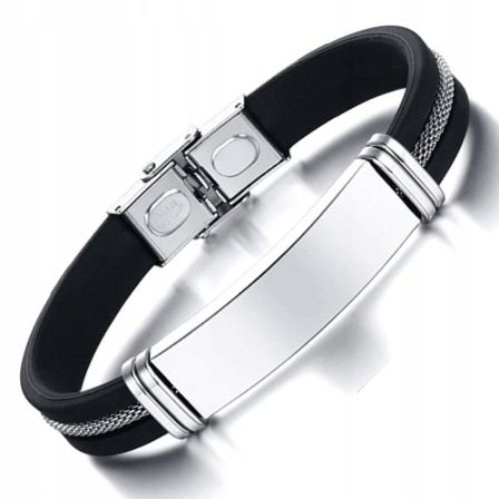 BRANSOLETKA MĘSKA PREZENT DLA SYNA OD MAMY TATY na Arena.pl