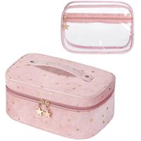 kosmetyczka rozkładana z wkładem 2w1 kuferek ks97r