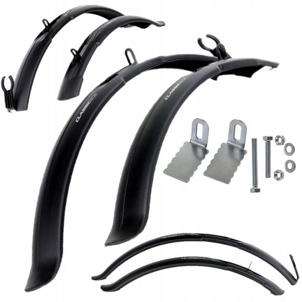 Simpla CLASSIC MTB Błotniki Rowerowe 24-26 zdjęcie 1