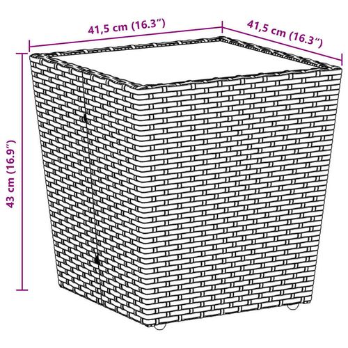 Zestaw Bistro Ogrodowego 3 pcs Beżowy Polirattan na Arena.pl