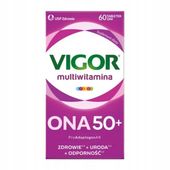 Vigor Multiwitamina Ona 50+, 60 tabletek