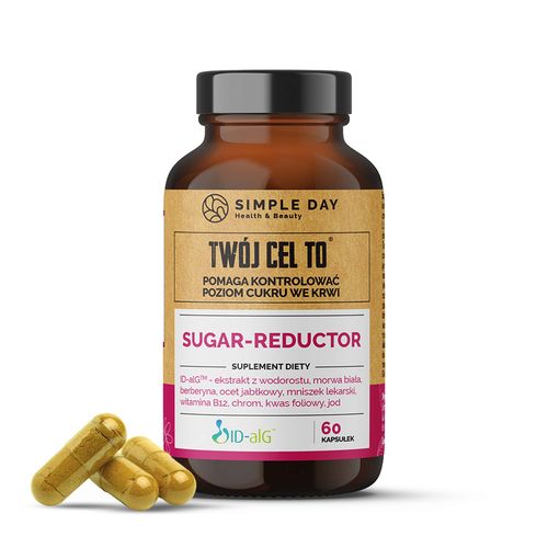 Twój cel to! Kontrola cukru i wagi - Sugar Reductor 60 kapsułek na Arena.pl