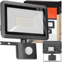 NAŚWIETLACZ LED HALOGEN LAMPA 30W Z CZUJNIK RUCHU